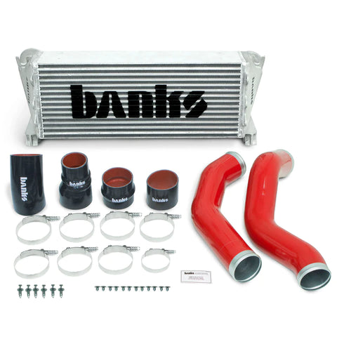 Intercooler Upgrade Includes Boost Tubes Natural Finish for 13-18 Ram 2500/3500 Cummins 6.7L Banks Power - CJC Off Road
