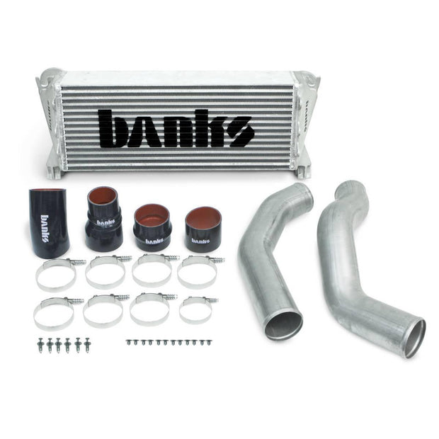 Intercooler Upgrade Includes Boost Tubes Natural Finish for 13-18 Ram 2500/3500 Cummins 6.7L Banks Power - CJC Off Road