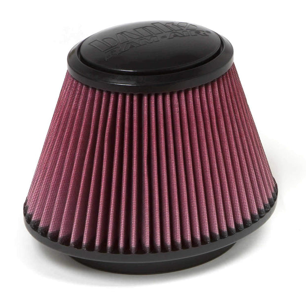 Air Filter Element Oiled For Use W/Ram-Air Cold-Air Intake Systems Various Applications Banks Power - CJC Off Road