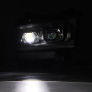 Alpha Rex 19-22 Ram 2500/3500/4500/5500 LUXX-Series LED Projector Headlights Black - CJC Off Road