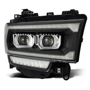 Alpha Rex 19-22 Ram 2500/3500/4500/5500 LUXX-Series LED Projector Headlights Black - CJC Off Road