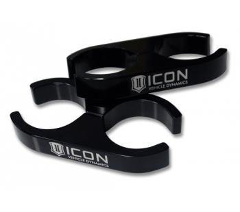 Icon Vehicle Dynamics 2.0 Aluminum Series Shock Reservoir Clamp Kit - 2.0 to 2.0 - CJC Off Road