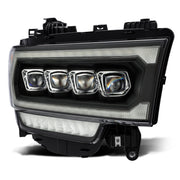 Alpha Rex 19-22 Ram 2500/3500/4500/5500 NOVA-Series LED Projector Headlights Black - CJC Off Road