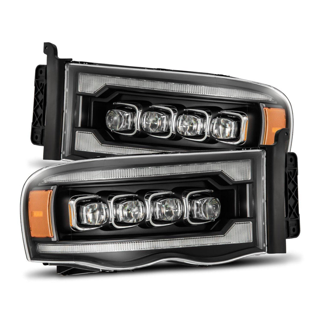 Alpha Rex 02-05 Dodge Ram NOVA-Series LED Projector Headlights