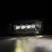 Alpha Rex 02-05 Dodge Ram NOVA-Series LED Projector Headlights Black - CJC Off Road