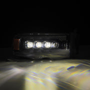 Alpha Rex 02-05 Dodge Ram NOVA-Series LED Projector Headlights Alpha-Black - CJC Off Road