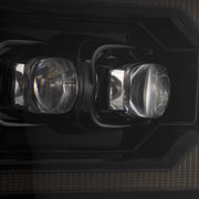 Alpha Rex 02-05 Dodge Ram NOVA-Series LED Projector Headlights Alpha-Black - CJC Off Road