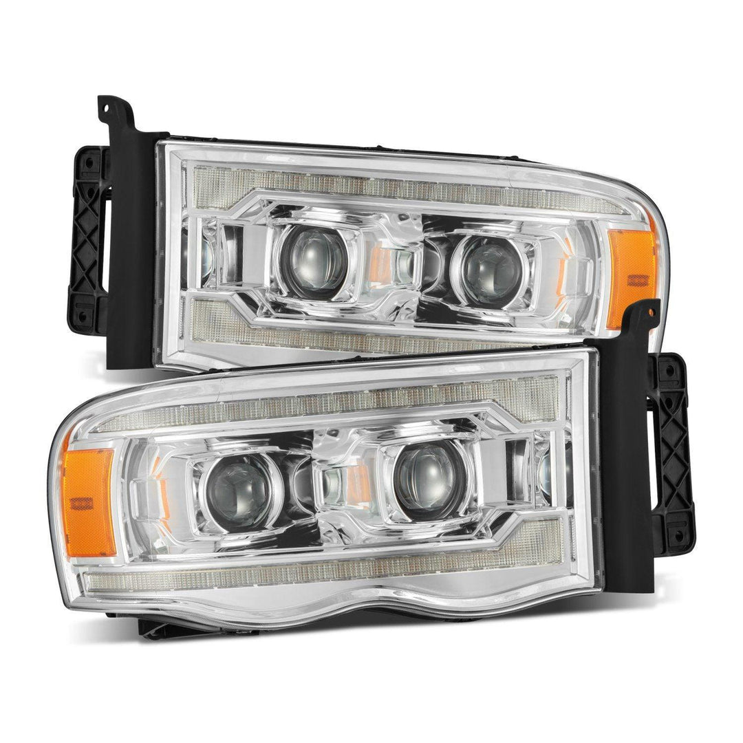 Alpha Rex 02-05 Dodge Ram LUXX-Series LED Projector Headlights