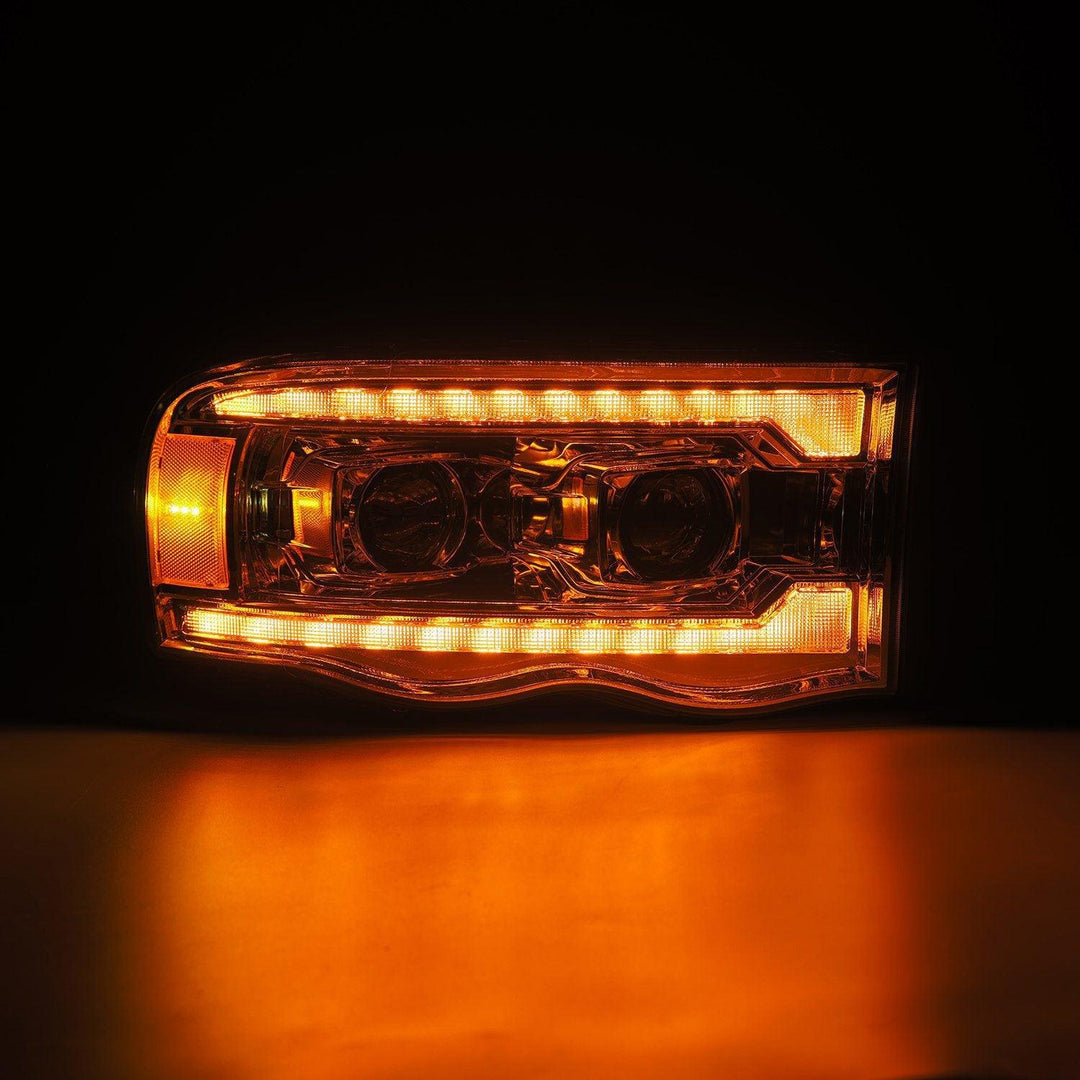 Alpha Rex 02-05 Dodge Ram LUXX-Series LED Projector Headlights
