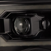 Alpha Rex 02-05 Dodge Ram LUXX-Series LED Projector Headlights Alpha-Black - CJC Off Road