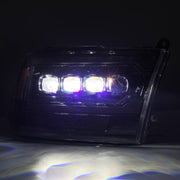 Alpha Rex 09-18 Ram Truck NOVA-Series (5th Gen 2500 G2 Style) LED Projector Headlights Alpha-Black - CJC Off Road