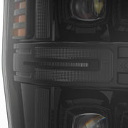 Alpha Rex 08-10 Ford Super Duty NOVA-Series LED Projector Headlights Alpha-Black - CJC Off Road