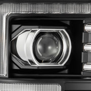 Alpha Rex 08-10 Ford Super Duty LUXX-Series LED Projector Headlights Black - CJC Off Road