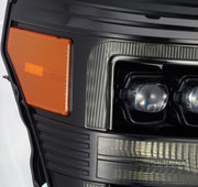 Alpha Rex 11-16 Ford Super Duty NOVA-Series LED Projector Headlights Alpha-Black - CJC Off Road