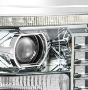 Alpha Rex 11-16 Ford Super Duty LUXX-Series LED Projector Headlights Chrome - CJC Off Road