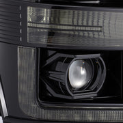 Alpha Rex 11-16 Ford Super Duty LUXX-Series LED Projector Headlights Alpha-Black - CJC Off Road