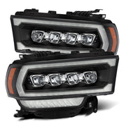 Alpha Rex 19-22 Ram 2500/3500/4500/5500 NOVA-Series LED Projector Headlights Black - CJC Off Road