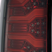 Alpha rex 14-18 Chevrolet Silverado 1500 / 15-19 Silverado 2500HD/3500HD / 15-19 GMC Sierra 3500HD Dually PRO-Series LED Tail Lights Red Smoke - CJC Off Road