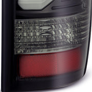 Alpha Rex 09-18 Ram Truck PRO-Series LED Tail Lights Jet Black - CJC Off Road