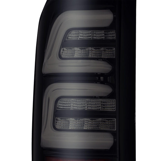 Alpha Rex 97-03 Ford F150 / 99-16 F250/F350 Super Duty PRO-Series LED Tail Lights Jet Black - CJC Off Road