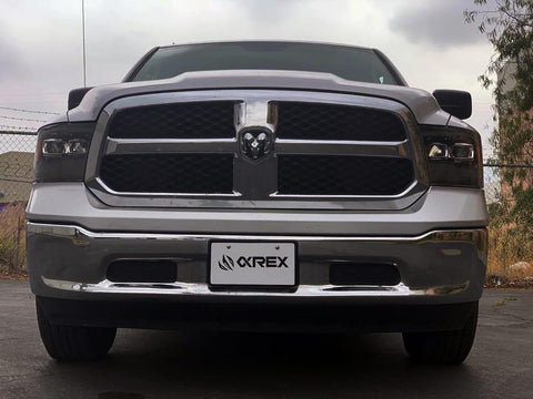 Alpha Rex 09-18 Ram Truck LUXX-Series LED Projector Headlights Alpha-Black - CJC Off Road