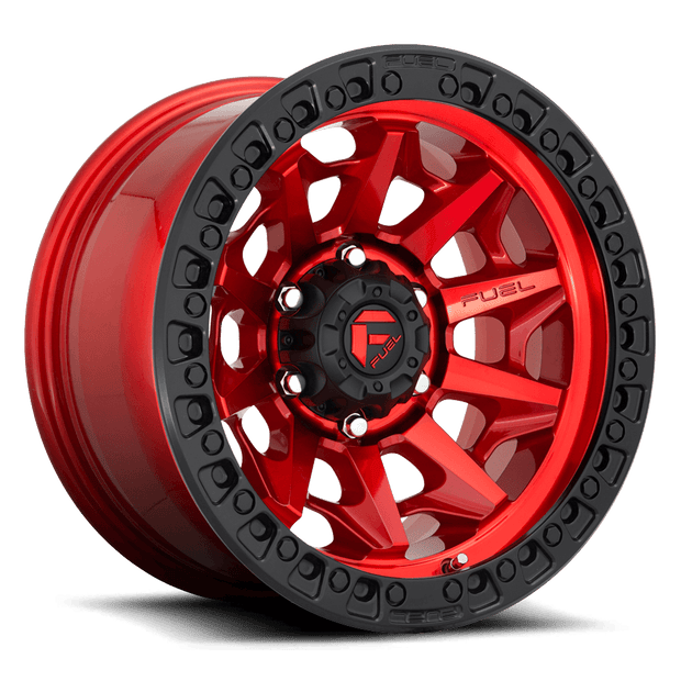 Fuel Covert Candy Red Wheel - CJC Off Road