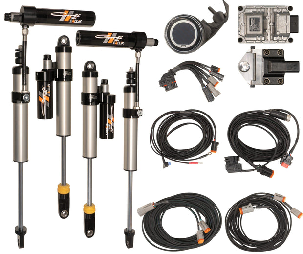 Carli Ford Super Duty E-Venture Electronic 2.5" Diameter Shock Package (4.5/5.5 Height) - CJC Off Road