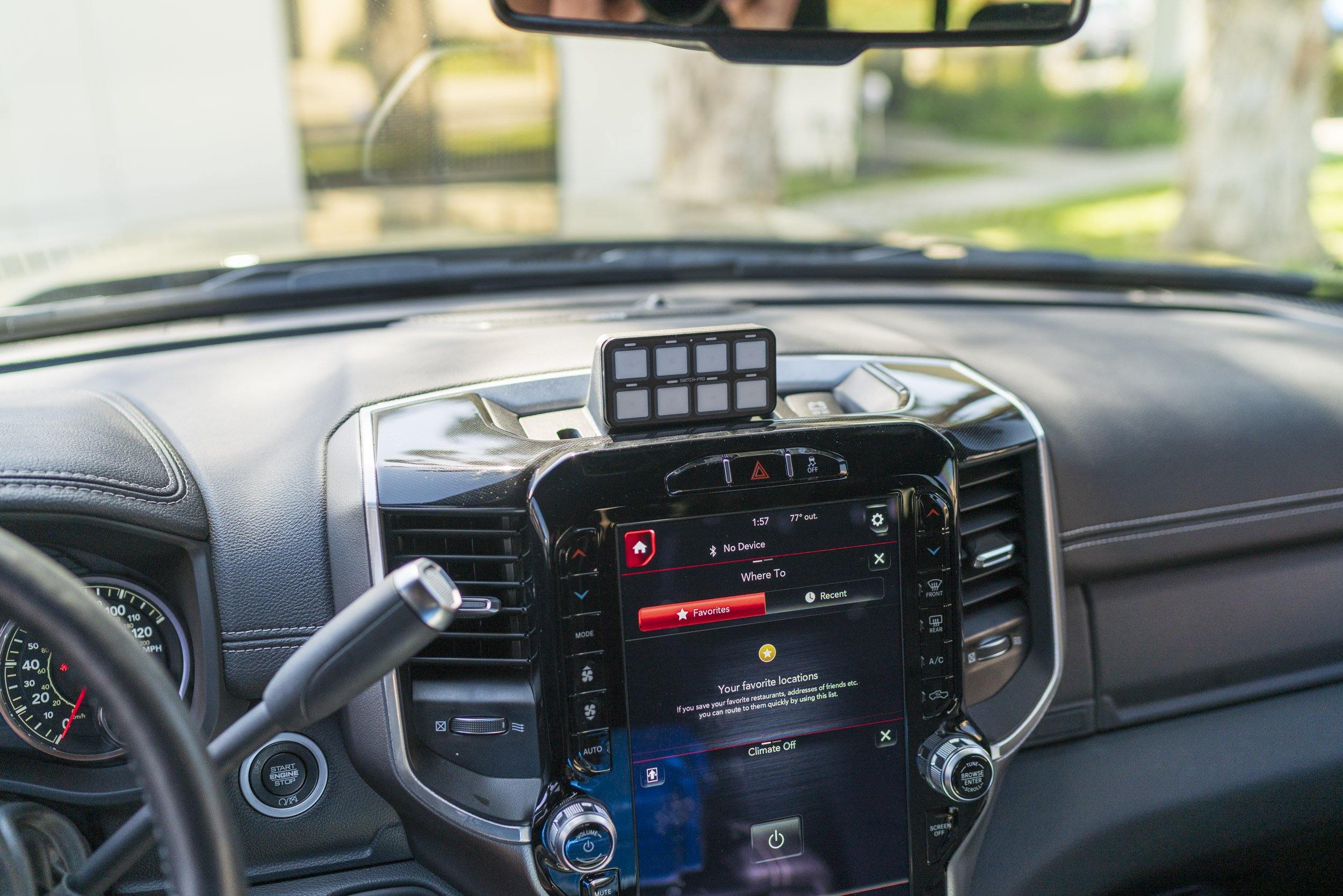CJC Built 2019-2024 Ram Switch Pros Dash Mount & Switch Pros 