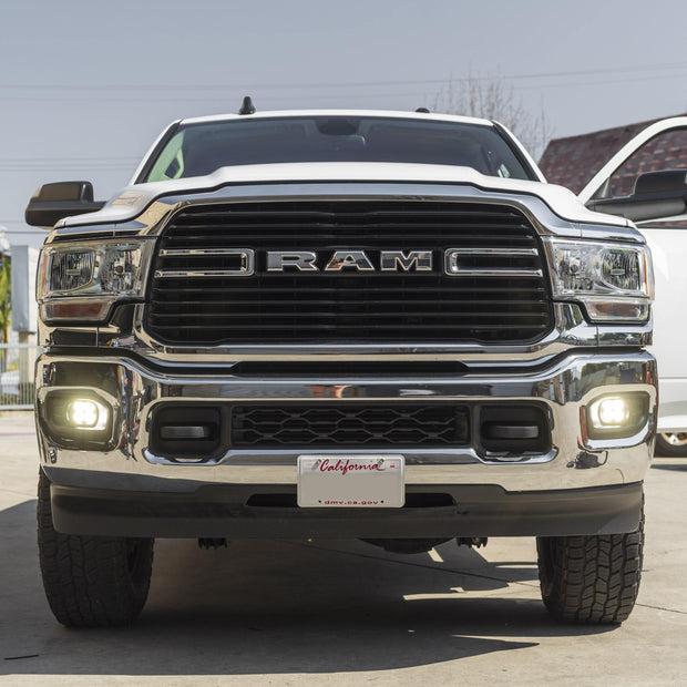 Baja Designs 2019+ Ram 2500/3500 Big Horn Fog Pocket Kit - Clear main image 0