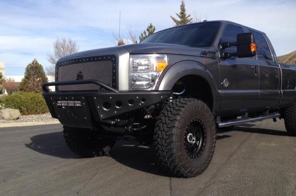 2011 - 2013 FORD F-250/350 STEALTH FRONT BUMPER W/ WINCH MOUNT - CJC Off Road