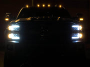 Alpha Rex 15-19 Chevrolet Silverado 2500HD/3500HD NOVA-Series LED Projector Headlights Black G2 - CJC Off Road