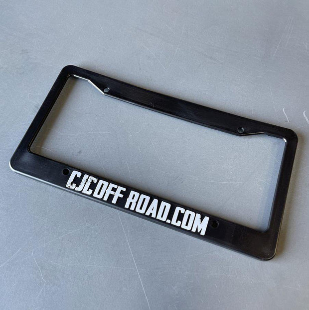 CJC Off Road Plate Frame - CJC Off Road