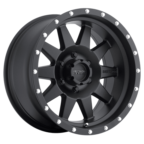 Method Race Wheels The Standard - Matte Black - 15" - CJC Off Road