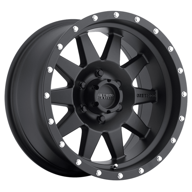 Method Race Wheels 301 | The Standard | Matte Black | 17" - CJC Off Road