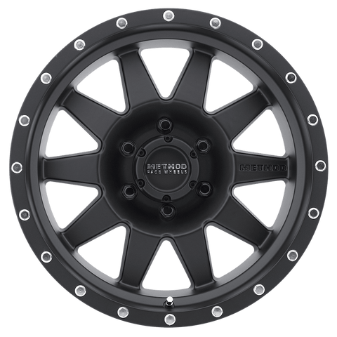 Method Race Wheels The Standard - Matte Black - 15" - CJC Off Road