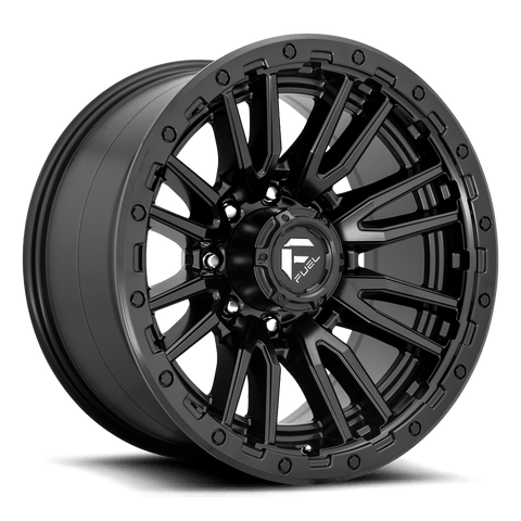 Fuel Rebel 8 Black Wheel - CJC Off Road