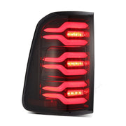 Alpha Rex 19-22 Ram 1500 LUXX-Series LED Tail Lights Black-Red - CJC Off Road