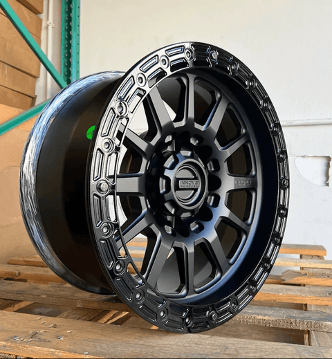Innov8 SET OF 4 18x9 G600 Satin Black Wheels for RAM 2500/3500 - CJC Off Road