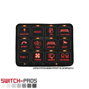 Switch Pros RCR-Force 12 Switch Panel System - CJC Off Road