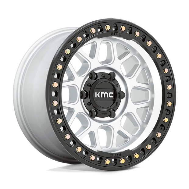 KMC KM549 Machined w/ Satin Black Lip GRS Wheel - CJC Off Road