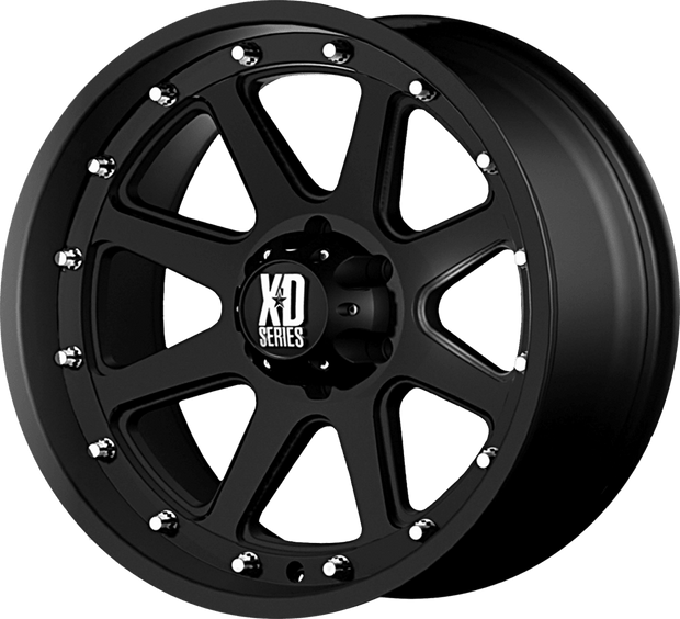 KMC XD798 Addict Matte Black Wheel - CJC Off Road